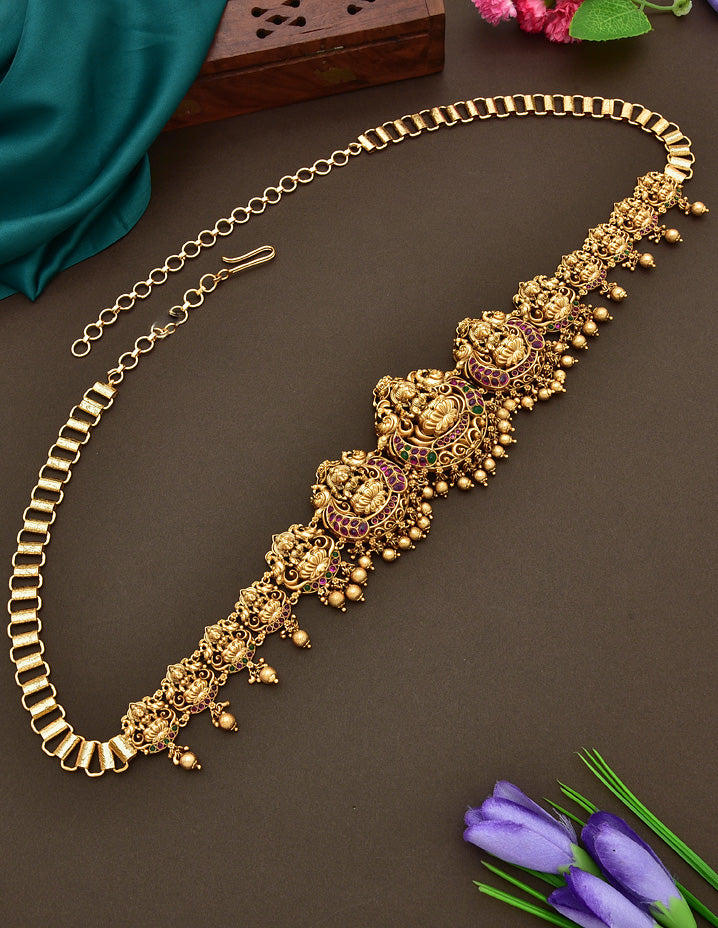 Buy Vaddanam Fashion Jewellery Accessories for Women Online – Violet &  Purple Designer Fashion Jewellery