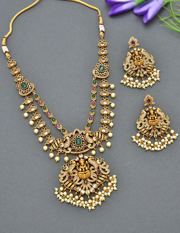 Guttapusalu Necklaces Online for Women at Violet & Purple in Hyderabad ...