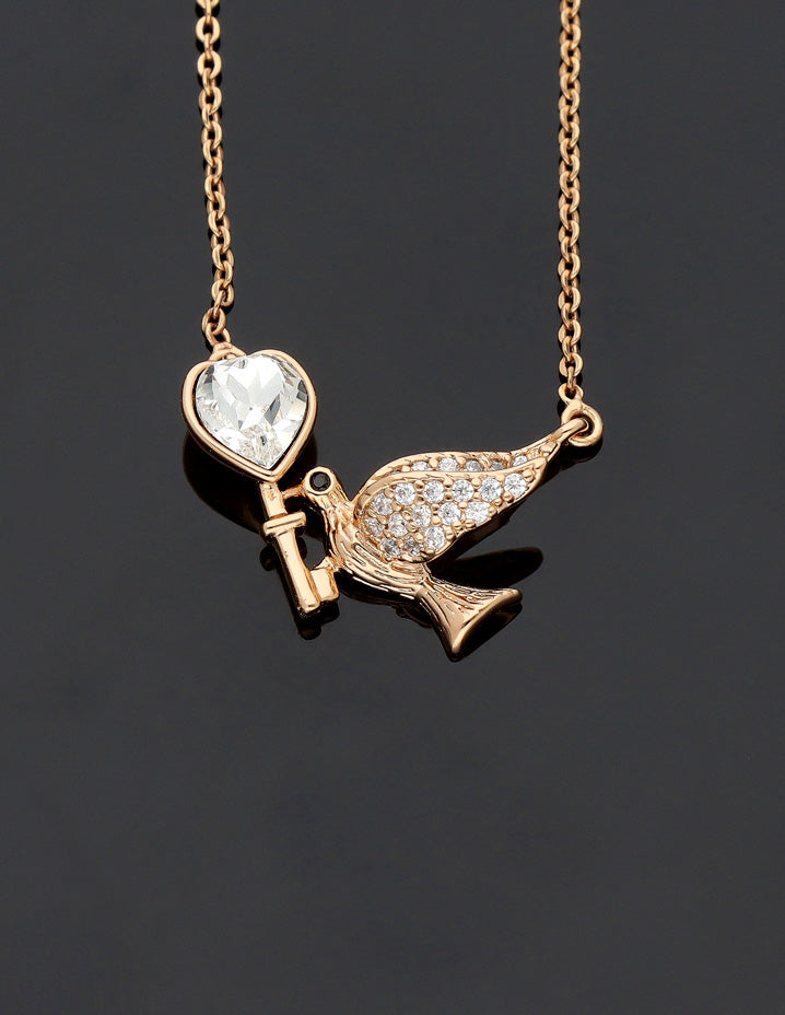 Swarovski 2025 bird necklace