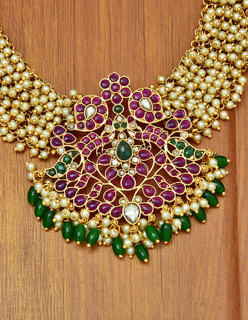 Guttapusalu Necklaces Online for Women at Violet & Purple in Hyderabad ...