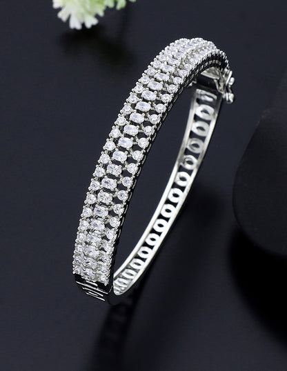 Designer Zirconia White Bracelet