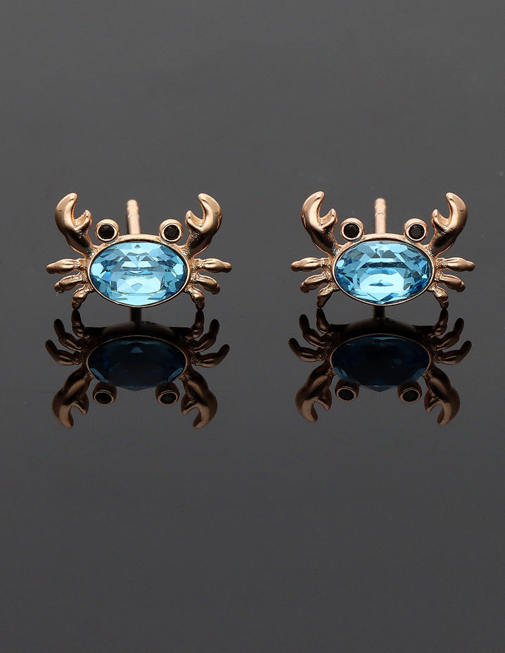 Swarovski crab store earrings