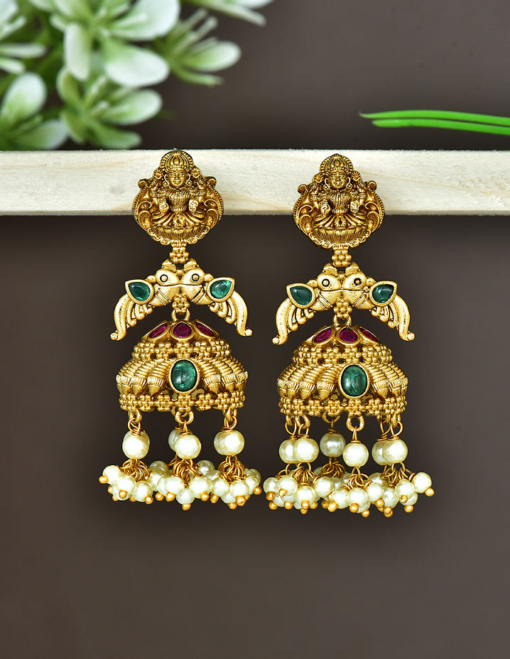 GRT Gold New Earring Designs/GRT Light Weight Earrings/Kolkata Design,  Hanging & Fancy Earrings - YouTube