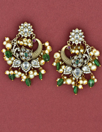 Latest Designer Fashion Earrings Online For Women At Violet And Purple 