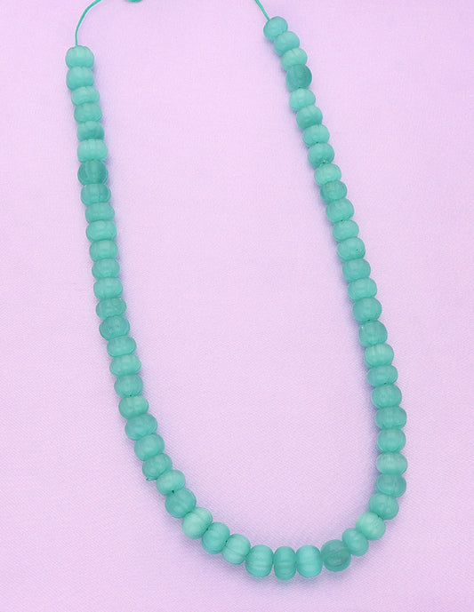 Mint-Green Pumpkin Beads