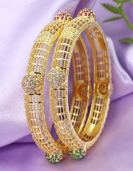 Designer Zirconia Bangles