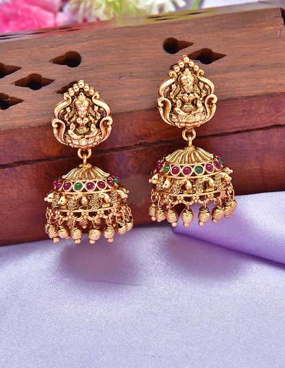 Designer Lakshmi Devi Kasu Necklace Set