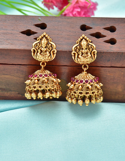 Designer Lakshmi Devi Kasu Necklace Set