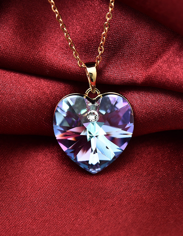 Swarovski Midnight Blue Crystal Chain Pendant