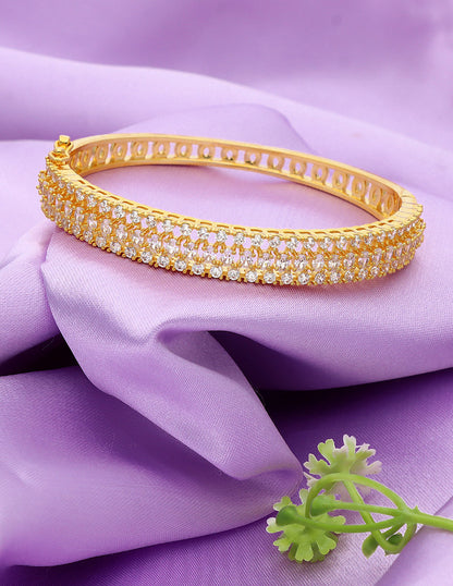 Designer Zirconia White Bracelet