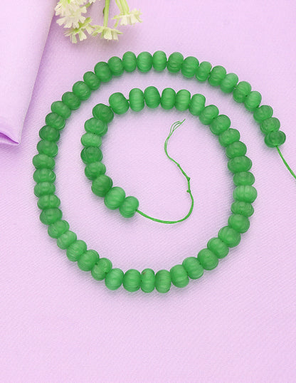 Green Pumpkin Beads