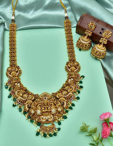 Online Fashion Jewellery Long Haar Necklace Sets for Women – Violet ...