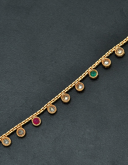 Designer Kundan Chain Vaddanam