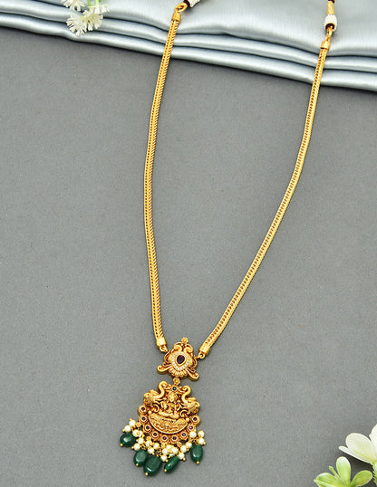 Designer Kempu Chain Pendant