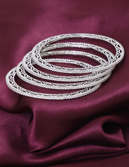 Designer Zirconia Bangles ZBGL10841