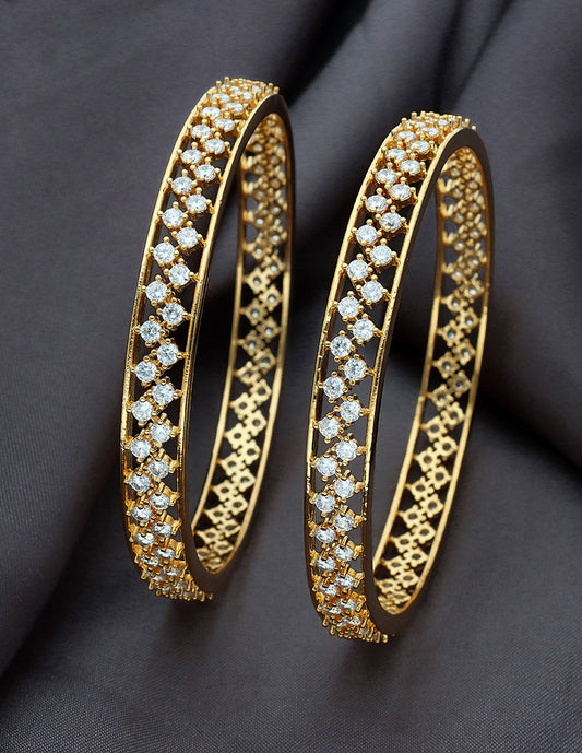 Zirconia Bangles ZBGL10829