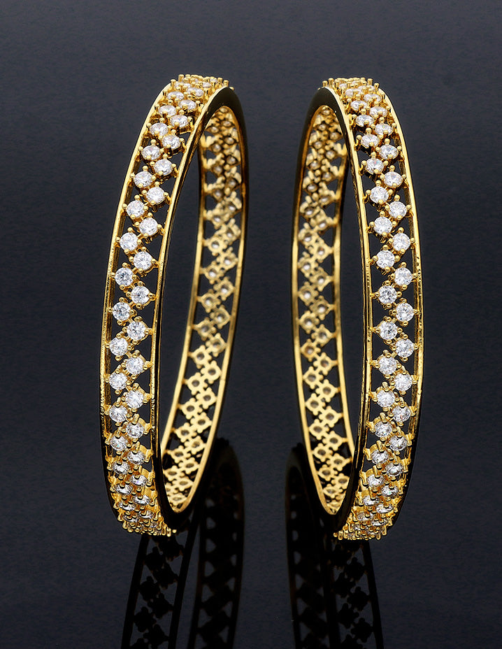 Zirconia Bangles ZBGL10829