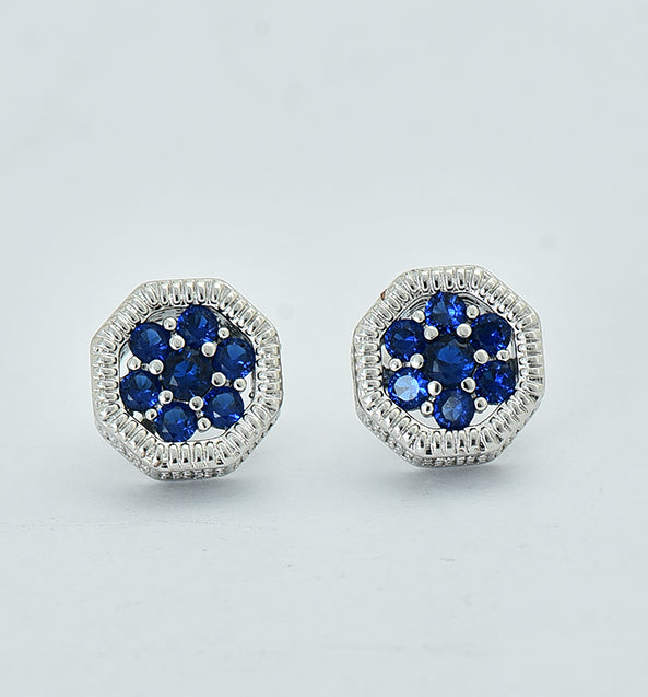 Designer Zirconia Stud Earrings