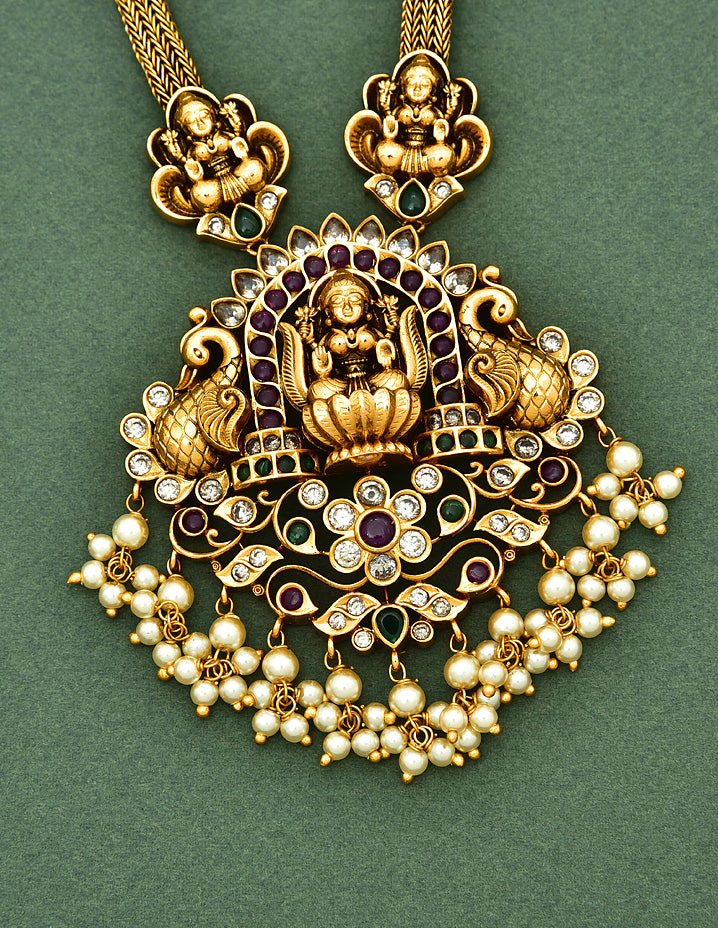 Lakshmi devi gold hot sale pendants with price