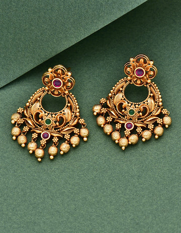 Chandbali Earrings | Designer Fashion Chandbali Earrings Online for ...