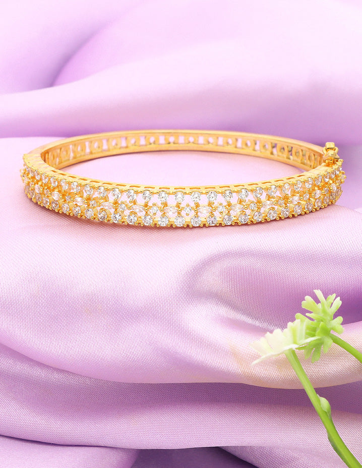 Designer Zirconia White Bracelet