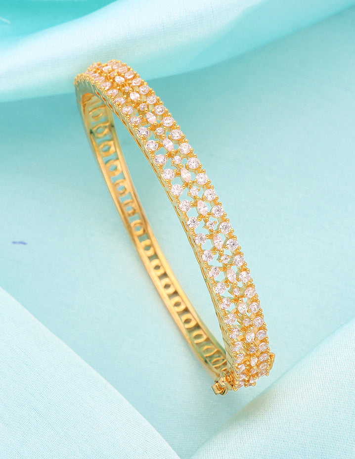 Designer Zirconia White Bracelet