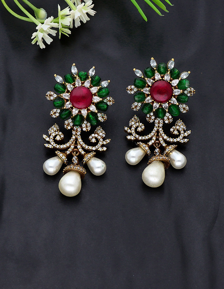 Victorian Zirconia Earrings