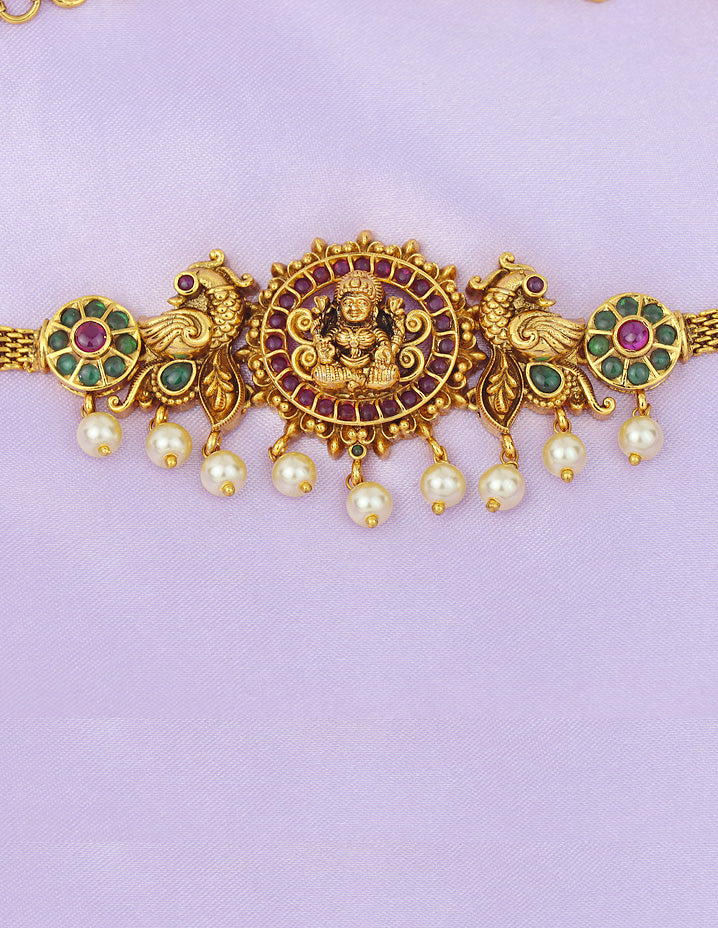 Designer Lakshmi Devi Chain Bajuband