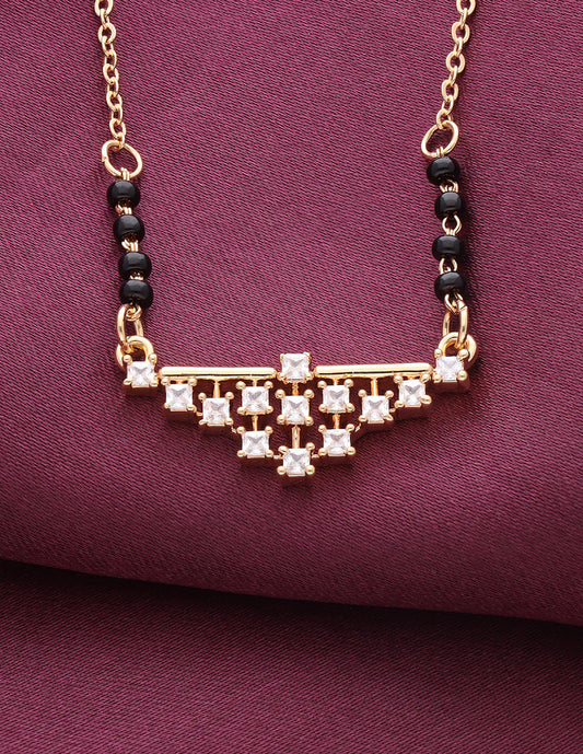 Designer Black Mangalsutra Beads