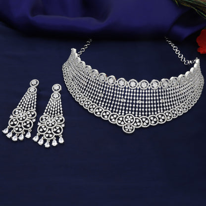 Zirconia Choker Set