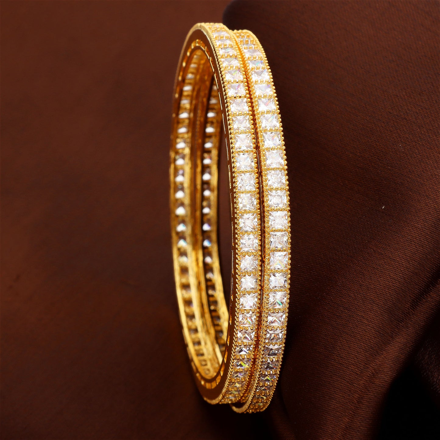 Zirconia Bangles ZBGL10705