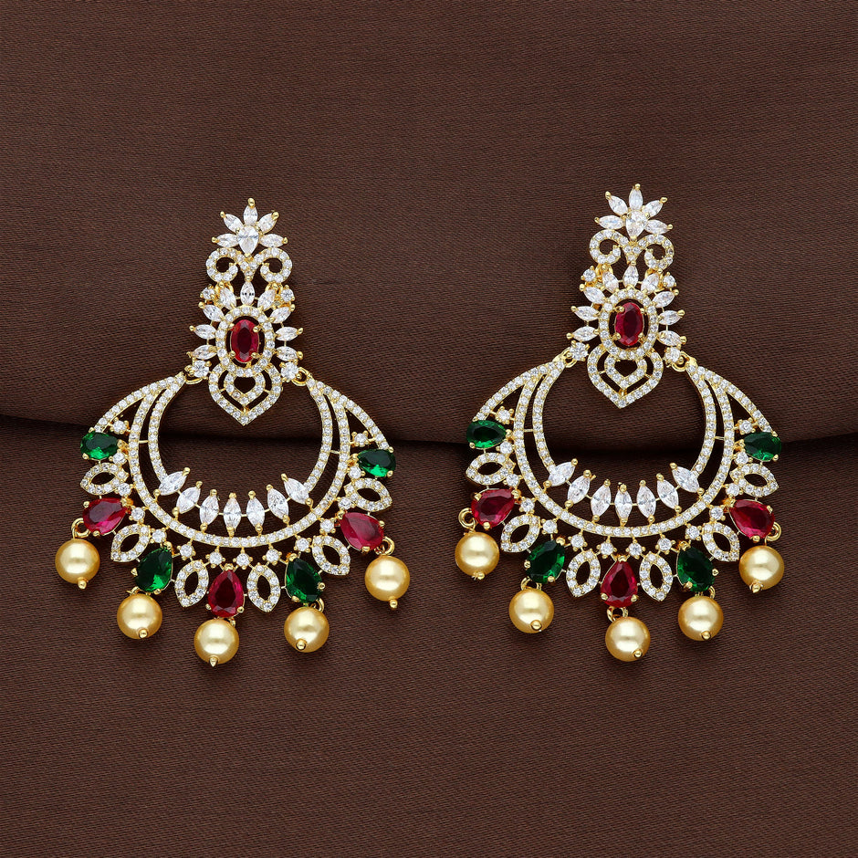 Chandbali Earrings | Designer Fashion Chandbali Earrings Online for ...