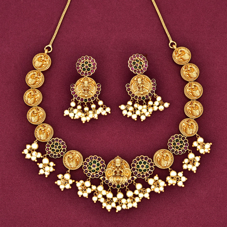 Guttapusalu Necklaces Online for Women at Violet & Purple in Hyderabad ...