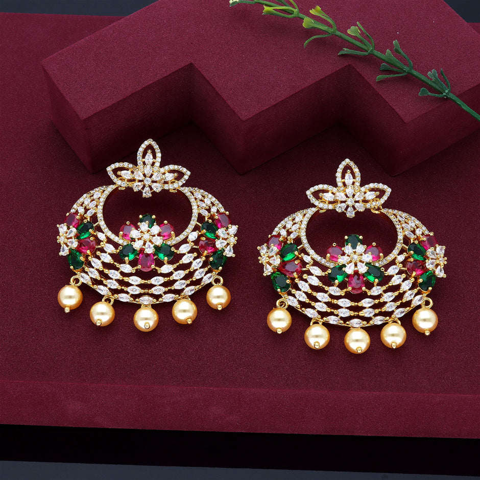 Chandbali Earrings | Designer Fashion Chandbali Earrings Online for ...